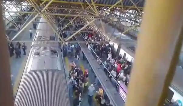 11 estações do Metrô Rio foram fechadas (Foto: Reprodução / Globo) 