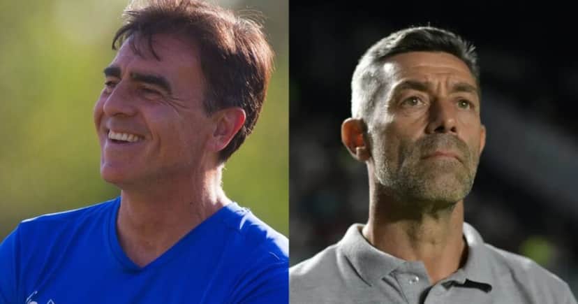 Quinteros e Pedro Caixinha - (Montagem / TV FOCO) Quinteros e Pedro Caixinha - (Montagem / TV FOCO)