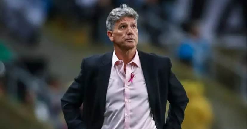 Vingança contra o Grêmio: Renato Gaúcho rival no Brasileirão (Foto: Lucas Uebel/Grêmio/Esporte News Mundo) Vingança contra o Grêmio: Renato Gaúcho rival no Brasileirão (Foto: Lucas Uebel/Grêmio/Esporte News Mundo)