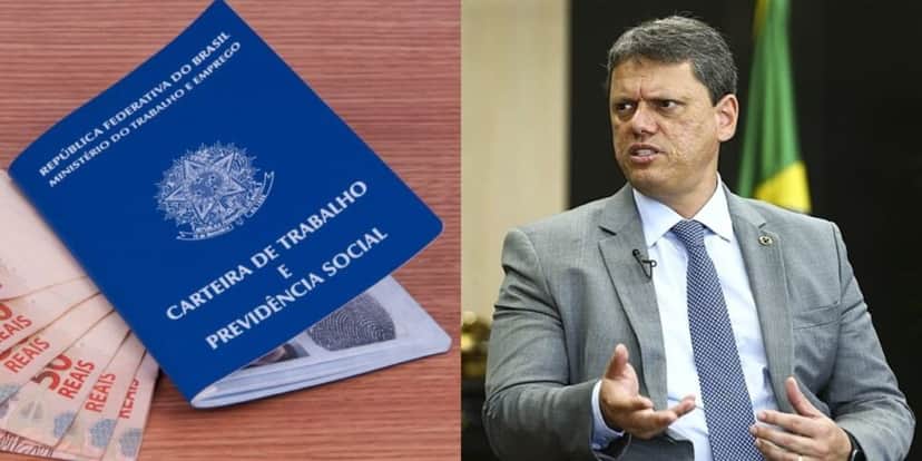 Salário Mínimo em São Paulo confirmado na era Tarcísio (Reprodução: Montagem TV Foco)