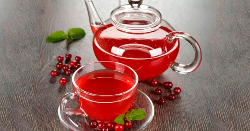 Chá de cranberry (Foto: Reprodução) Chá de cranberry (Foto: Reprodução)