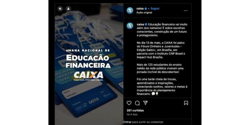 Comunicado da Caixa (Foto: Reprodução / Instagram) Comunicado da Caixa (Foto: Reprodução / Instagram)