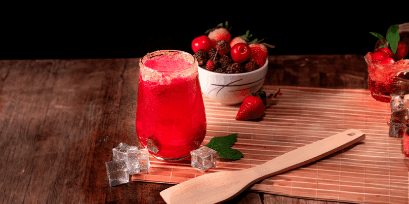 Chá de frutas vermelhas - Foto Internet Chá de frutas vermelhas - Foto Internet