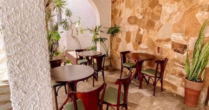 Espaço do restaurante Casa Patuá Espaço do restaurante Casa Patuá