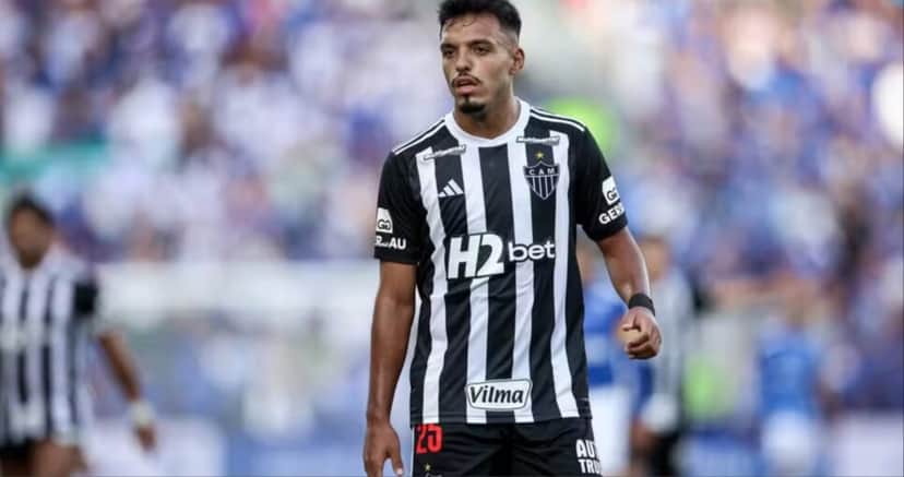 Gabriel Menino é uma das estrelas do Atlético-MG - Foto: Montagem Gabriel Menino é uma das estrelas do Atlético-MG - Foto: Montagem