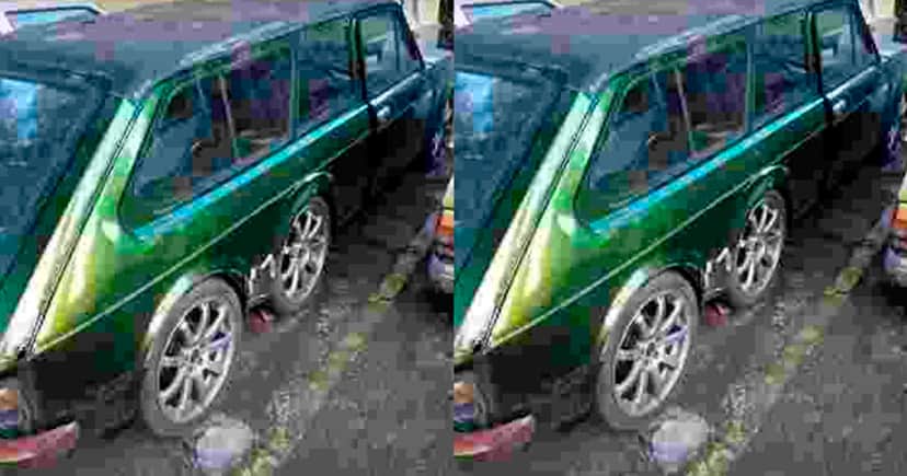 Lata Velha -Fiat 147( Foto: Reprodução) Lata Velha -Fiat 147( Foto: Reprodução)