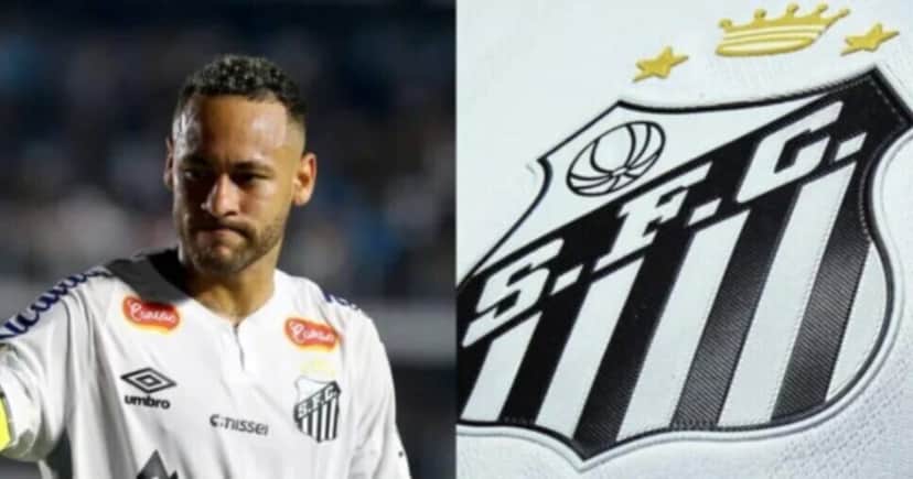 Neymar no Santos - (Foto: Montagem) Neymar no Santos - (Foto: Montagem)