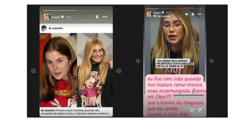 Virgínia Fonseca e comparação com roupas de Suzane von Richthofen (Foto: Reprodução / Instagram)