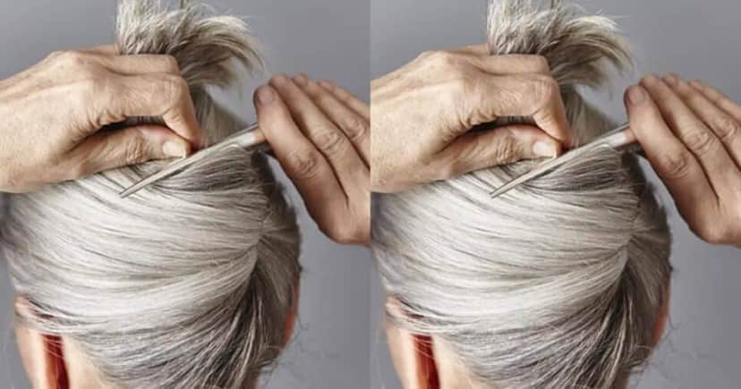 Cabelo branco - (Foto: Internet)