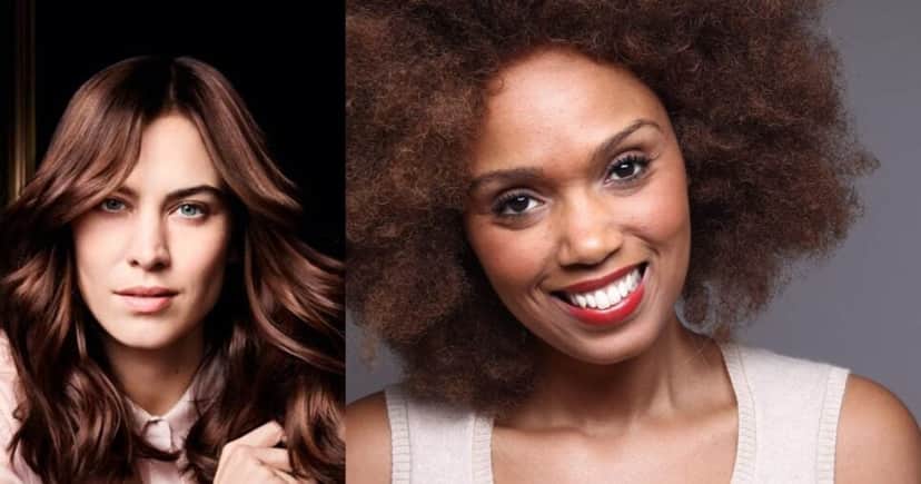 Tons de chocolate quente em estruturas de fio e em mulheres de idades diferentes (Foto Reprodução/Montagem/Lennita/Tv Foco/Pinterest) Tons de chocolate quente em estruturas de fio e em mulheres de idades diferentes (Foto Reprodução/Montagem/Lennita/Tv Foco/Pinterest)