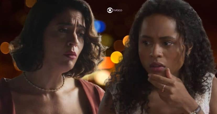 Clarice e Beatriz em Garota do Momento (Foto: Reprodução / Globo / Montagem TV Foco) Clarice e Beatriz em Garota do Momento (Foto: Reprodução / Globo / Montagem TV Foco)