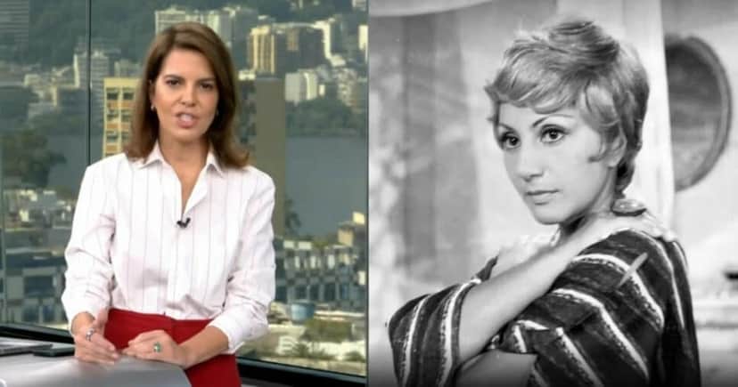 Âncora do Jornal da Globo fala sobre morte de Dorinha Duval (Foto: Reprodução/Montagem TV Foco) Âncora do Jornal da Globo fala sobre morte de Dorinha Duval (Foto: Reprodução/Montagem TV Foco)