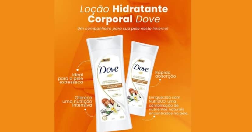 Dove Manteiga de Karité e Baunilha Dove Manteiga de Karité e Baunilha