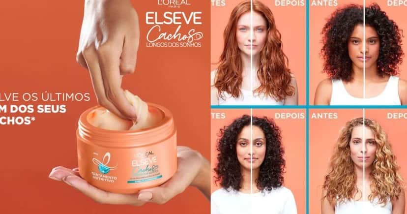 Máscara Elseve Longo dos Sonhos Cachos Máscara Elseve Longo dos Sonhos Cachos