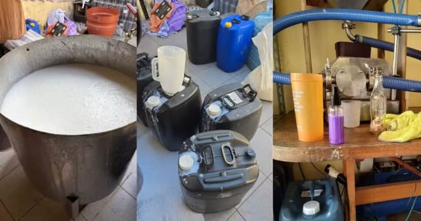 Fábrica clandestina de cosméticos fabricava produtos sem autorização tampouco um técnico formado para responder pelas fórmulas ( Foto Reprodução/Montagem/G1/DIG de Americana) Fábrica clandestina de cosméticos fabricava produtos sem autorização tampouco um técnico formado para responder pelas fórmulas ( Foto Reprodução/Montagem/G1/DIG de Americana)