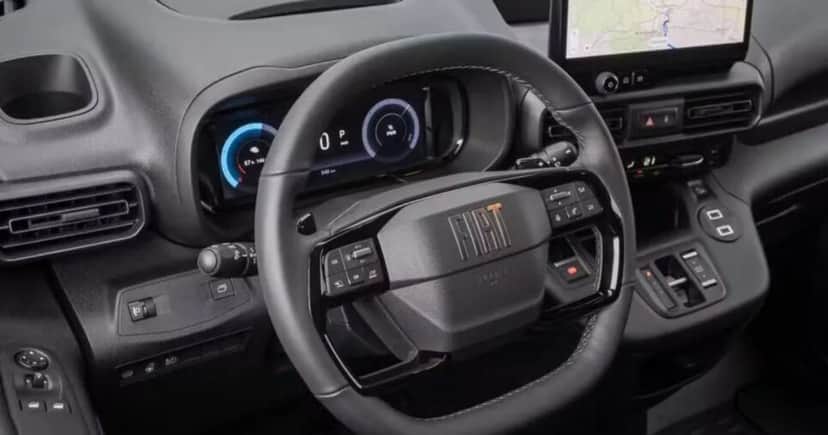 Parte interna do novo Fiat Dobló (Foto Reprodução/Auto Esporte) Parte interna do novo Fiat Dobló (Foto Reprodução/Auto Esporte)