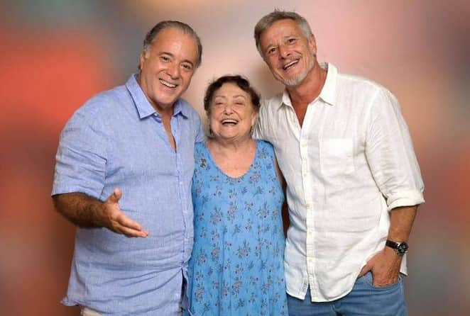 Abel, Rosa e Jaques em Dona de Mim (Foto: Reprodução / Globo)