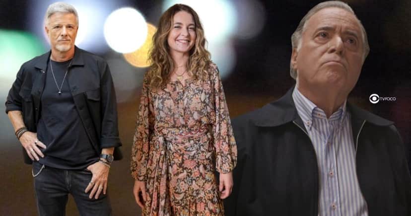 Jaques, Filipa e Abel em Dona de Mim (Foto: Reprodução / Globo / Montagem TV Foco)