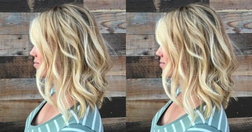 Long bob ondulado - (Foto: Internet)