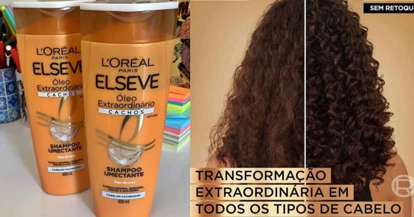Elseve L'Oréal Óleo Extraordinário Cachos Shampoo Elseve L'Oréal Óleo Extraordinário Cachos Shampoo