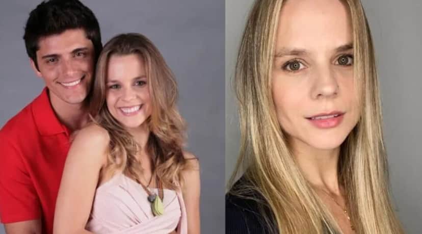 Protagonista ao lado de Bruno Gissoni e atualmente (Foto: Reprodução/ Divulgação Globo/ Montagem) Protagonista ao lado de Bruno Gissoni e atualmente (Foto: Reprodução/ Divulgação Globo/ Montagem)