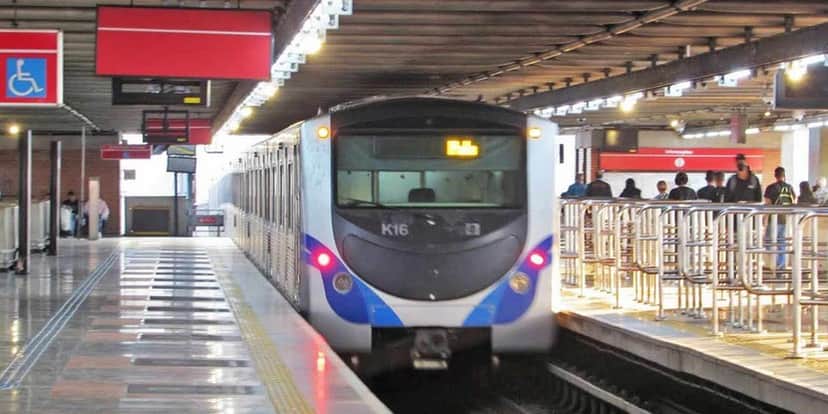 Metrô da Linha 3-Vermelha (Foto: Reprodução / Jean Carlos) Metrô da Linha 3-Vermelha (Foto: Reprodução / Jean Carlos)