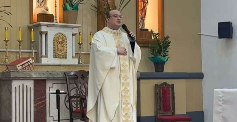 O padre Danilo Felix Franco (Foto: Reprodução/ g1) O padre Danilo Felix Franco (Foto: Reprodução/ g1)