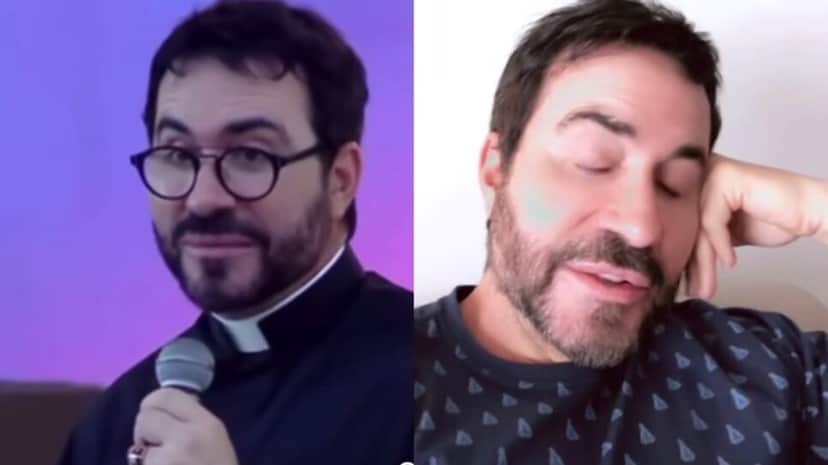 Padre Fábio de Melo nas redes sociais (Foto: Instagram/ Montagem) Padre Fábio de Melo nas redes sociais (Foto: Instagram/ Montagem)