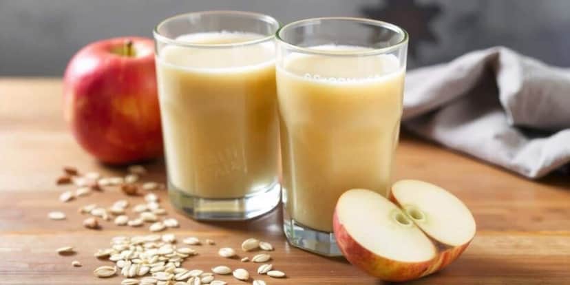 Suco de maça com aveia para potencializar o emagrecimento (Foto: Reprodução/ Internet) Suco de maça com aveia para potencializar o emagrecimento (Foto: Reprodução/ Internet)