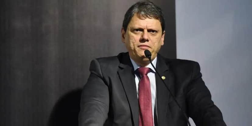 Tarcísio de Freitas enviou a proposta para a Alesp (Reprodução: Cleiby Trevisan) Tarcísio de Freitas enviou a proposta para a Alesp (Reprodução: Cleiby Trevisan)