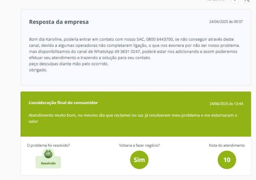 Resposta da marca de leite Amanhecer (Foto Reprodução/RA) Resposta da marca de leite Amanhecer (Foto Reprodução/RA)