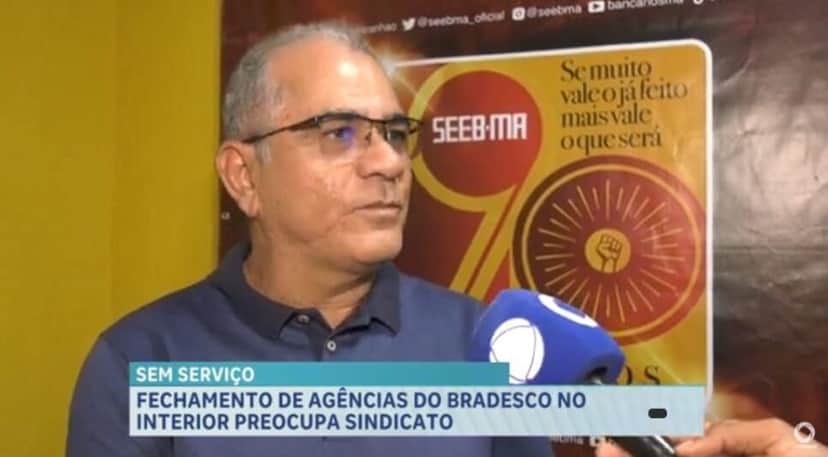 Sindicalista expõe a situação com desaprovação e expôs os pontos críticos do fechamento das agências do Bradesco Sindicalista expõe a situação com desaprovação e expôs os pontos críticos do fechamento das agências do Bradesco