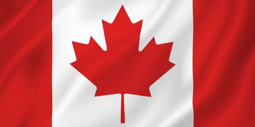 Bandeira do Canadá (Foto: Canva) Bandeira do Canadá (Foto: Canva)