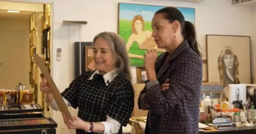 Carolina Ferraz e Regina Duarte - Foto: Internet Carolina Ferraz e Regina Duarte - Foto: Internet