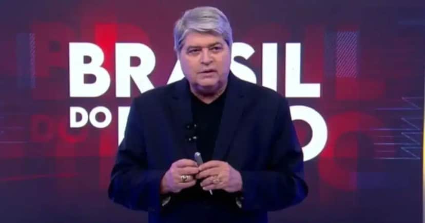 Datena estreou na RedeTV! - Foto: Internet Datena estreou na RedeTV! - Foto: Internet