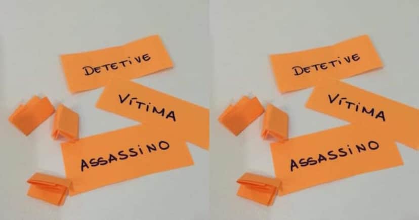 Detetive é uma brincadeira para afastar as crianças das telas - Foto: Montagem