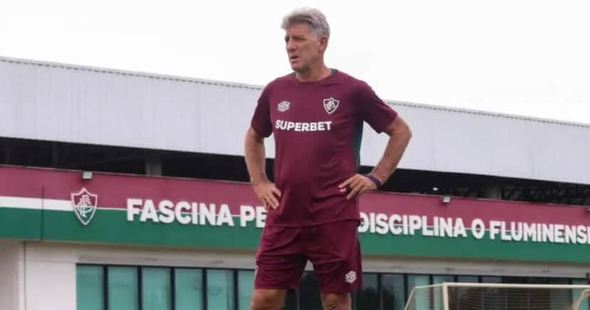 Renato Gaúcho no Fluminense (Foto: Divulgação/Fluminense) Renato Gaúcho no Fluminense (Foto: Divulgação/Fluminense)