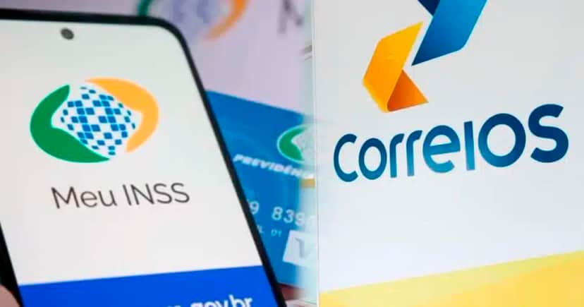 INSS e Correios (Foto: Reprodução) INSS e Correios (Foto: Reprodução)