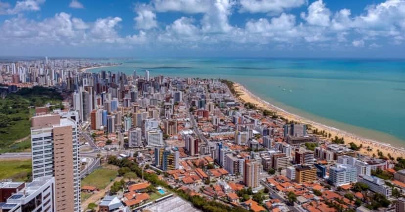 João Pessoa vista de cima - Foto: Internet João Pessoa vista de cima - Foto: Internet