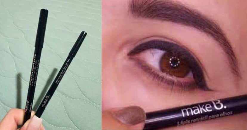 O lápis ultra em gel da Make B é uma ótima alternativa para quem sente mais segurança na ponta dos dedos, além de ter uma praticidade ainda maior (Foto Reprodução/Boticário/Lennita/TV Foco/TikTok) O lápis ultra em gel da Make B é uma ótima alternativa para quem sente mais segurança na ponta dos dedos, além de ter uma praticidade ainda maior (Foto Reprodução/Boticário/Lennita/TV Foco/TikTok)
