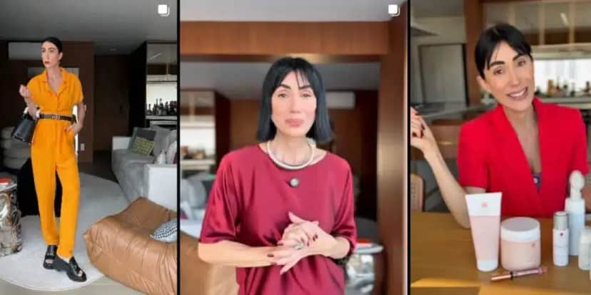 Nas redes sociais ela também dá dicas de Beleza, comportamento e estilo (Foto Reprodução/Redes sociais) Nas redes sociais ela também dá dicas de Beleza, comportamento e estilo (Foto Reprodução/Redes sociais)