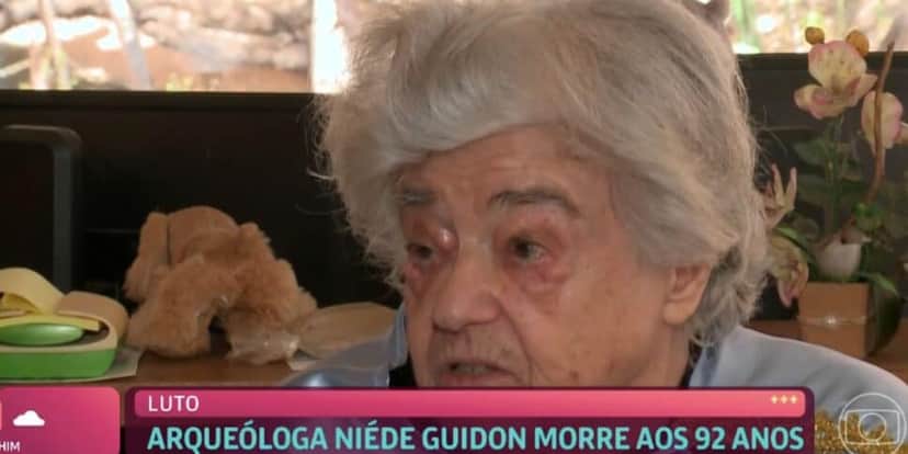 Niéde Guidon (Foto: Reprodução / Globo) Niéde Guidon (Foto: Reprodução / Globo)