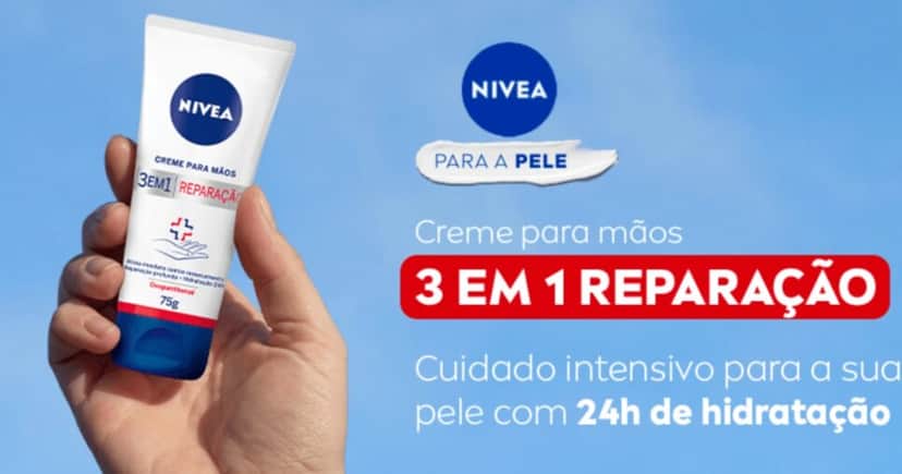 Nivea 3 em 1 Reparação Nivea 3 em 1 Reparação