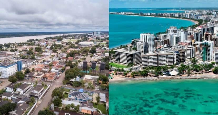 Rondônia e Alagoas, cidades onde motoristas de app não pagam IPVA - Foto: Montagem Rondônia e Alagoas, cidades onde motoristas de app não pagam IPVA - Foto: Montagem