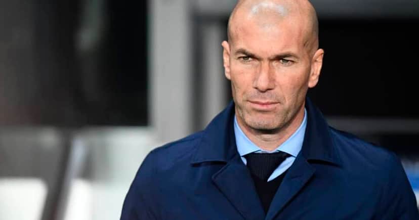 Zidane no Real Madrid (Foto: Reprodução) Zidane no Real Madrid (Foto: Reprodução)