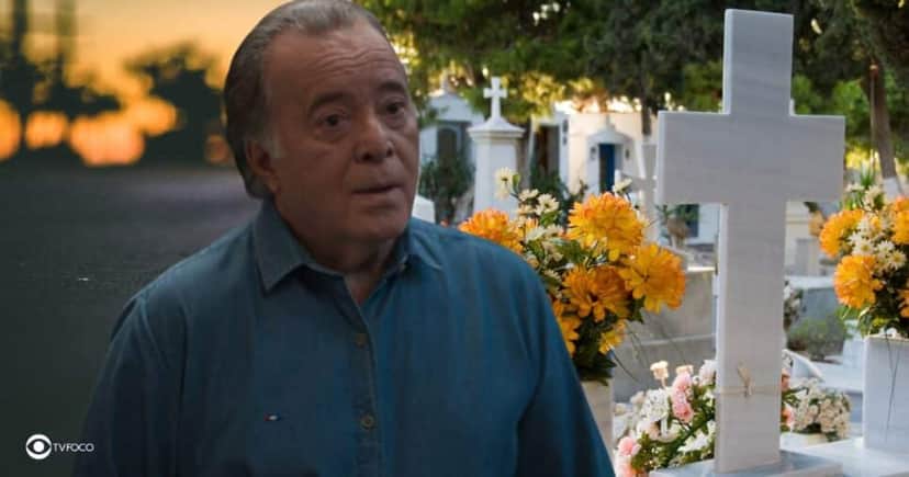 Abel e cemitério em Dona de Mim (Foto: Reprodução / Globo / Montagem TV Foco) Abel e cemitério em Dona de Mim (Foto: Reprodução / Globo / Montagem TV Foco)