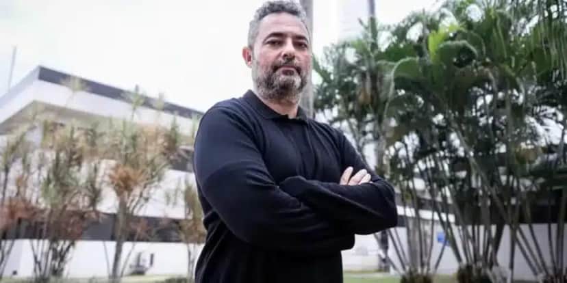Alexandre Mattos chegou ao Santos na última semana (Reprodução: Raul Baretta)