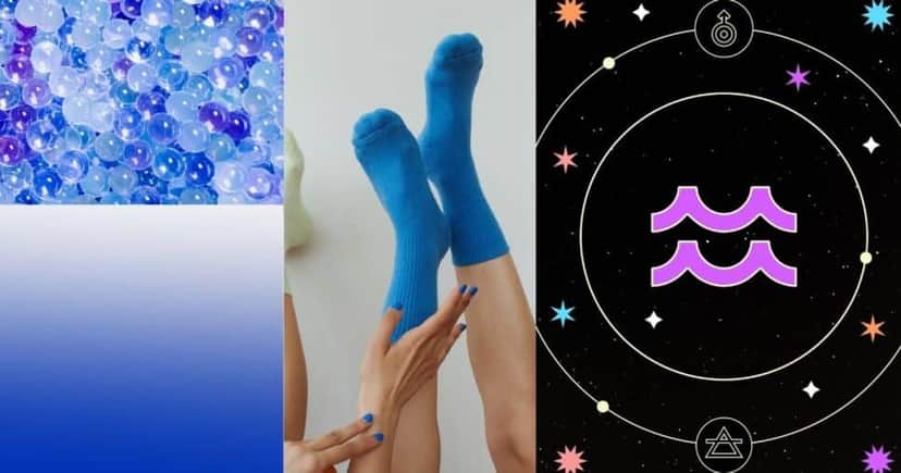 Cores do signo de Aquário (Foto Reprodução/Montagem/Lennita/TV Foco) Cores do signo de Aquário (Foto Reprodução/Montagem/Lennita/TV Foco)