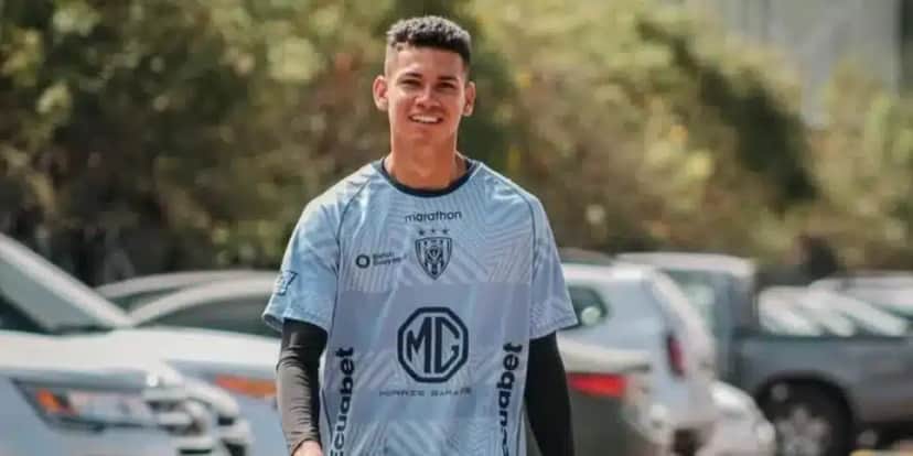 Cristhian Loor, o último reforço do Botafogo (Reprodução: Instagram) Cristhian Loor, o último reforço do Botafogo (Reprodução: Instagram)