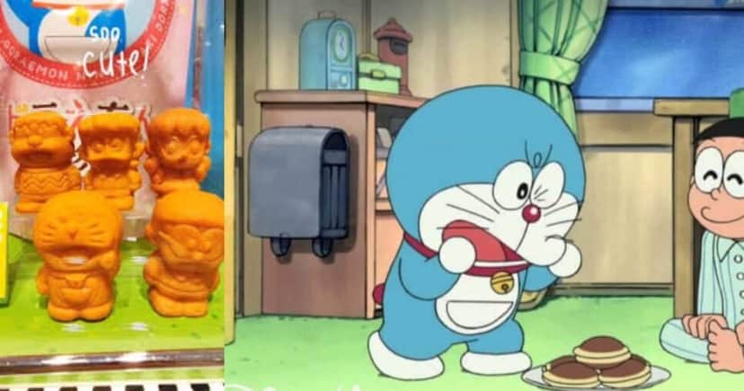 Doce Ningyo-yaki no formato do personagem Doraemon entrou na mira das autoridades do japão (Foto Reprodução/Montagem/Tv Foco/Canva) Doce Ningyo-yaki no formato do personagem Doraemon entrou na mira das autoridades do japão (Foto Reprodução/Montagem/Tv Foco/Canva)